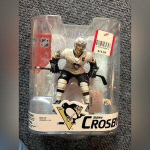 NHL Sidney Crosby Pittsburgh Penguins Action Figure - White, Black, Gold
